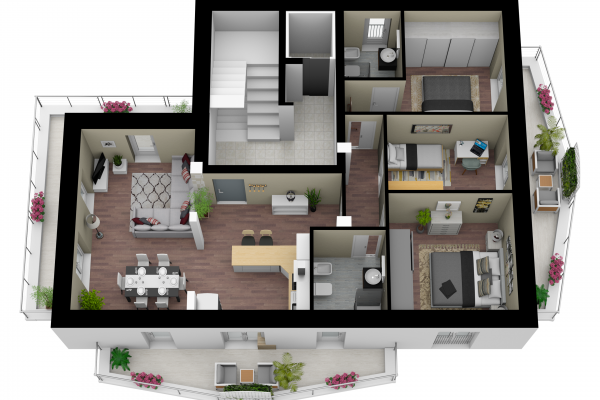 attico-3d-vista-inclinata